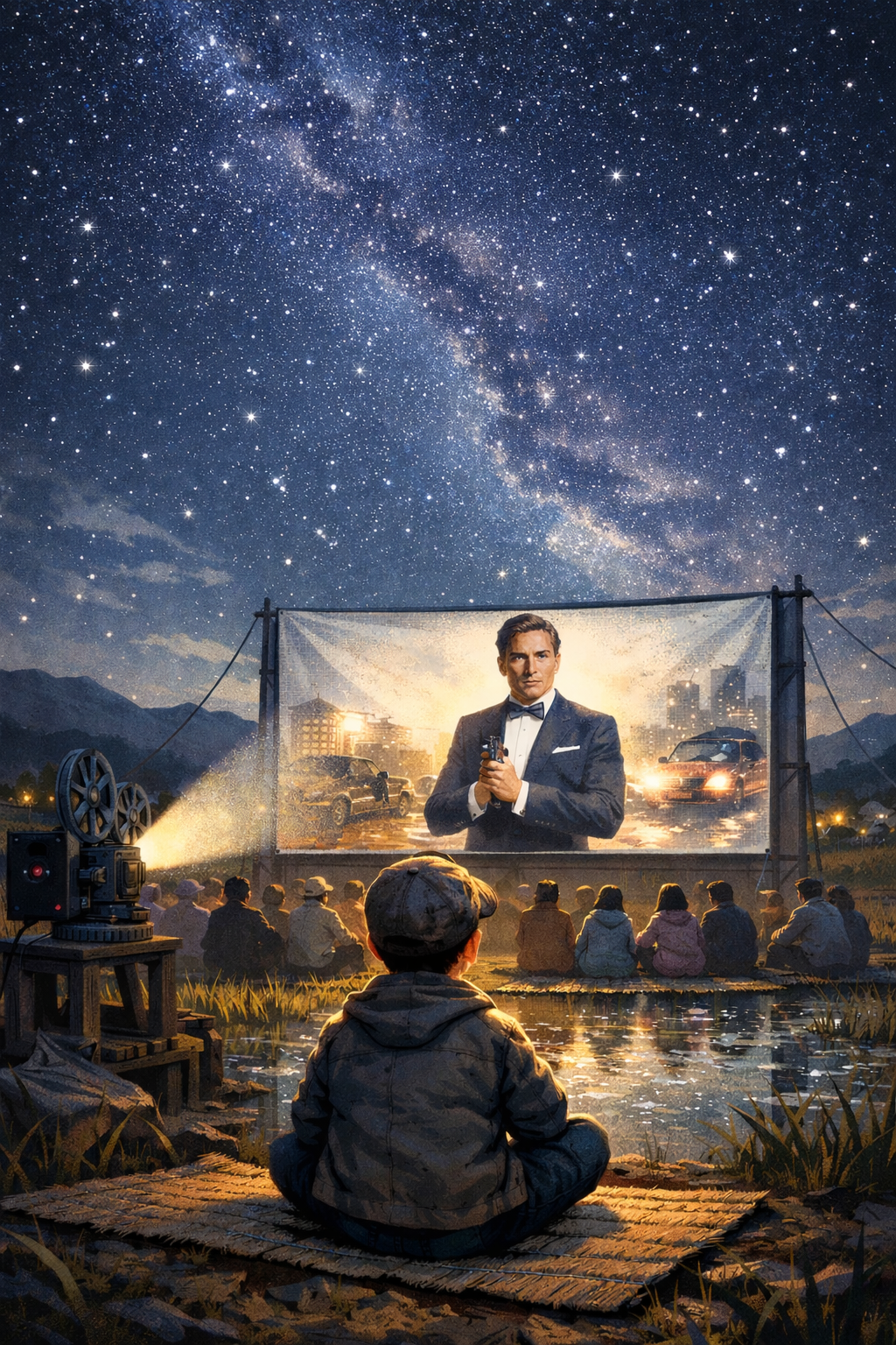 The Boy Who Met James Bond in a Rice Field Theater