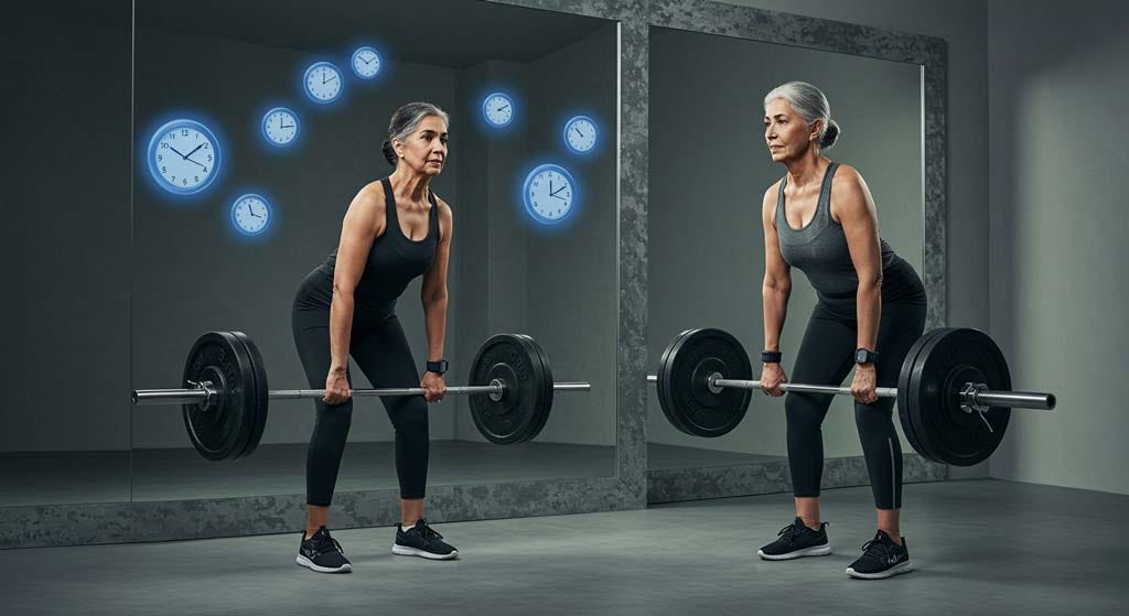 How Lifting Weights Reverses Your Biological Clock at the Cellular Level