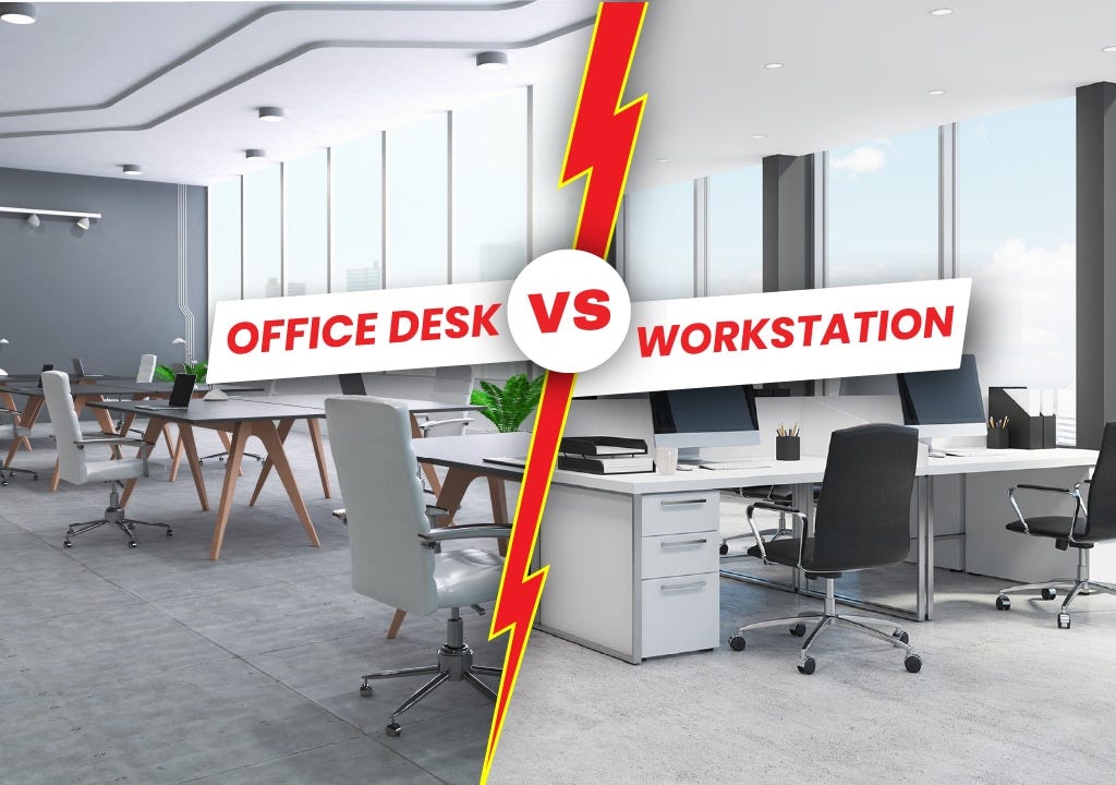 Office Workstation vs. Office Desk What’s the Difference? by