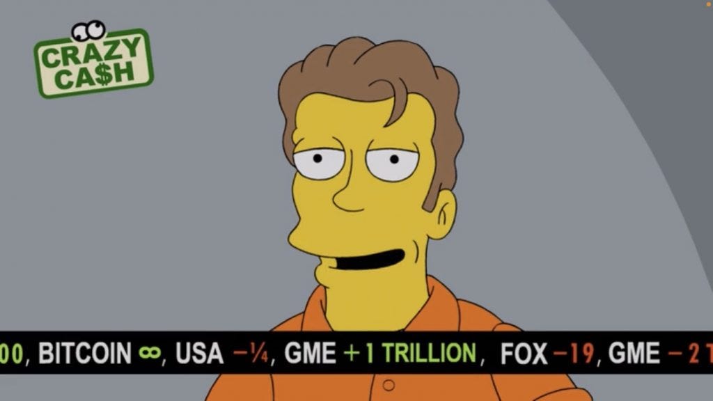 “Bitcoin to Infinity Will this Simpsons prediction come true?” by