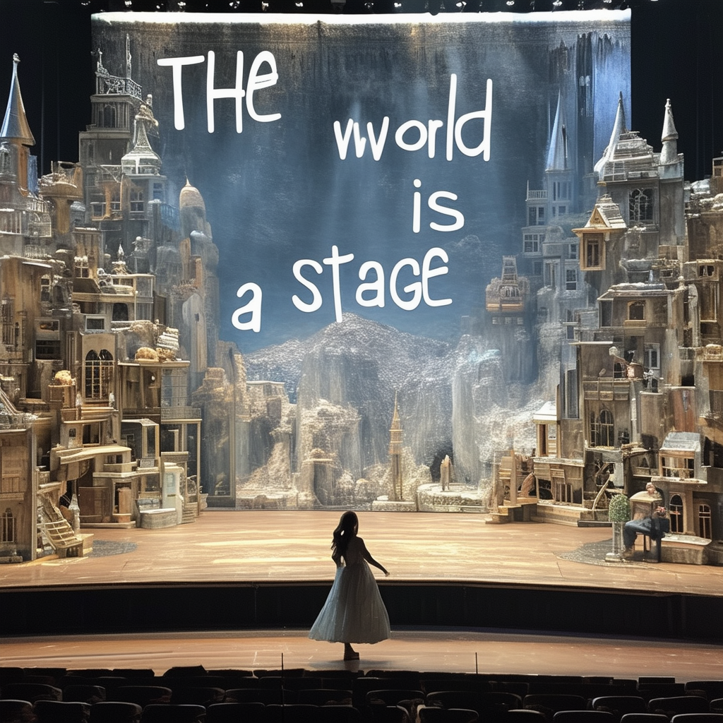 The World Is A Stage Medium