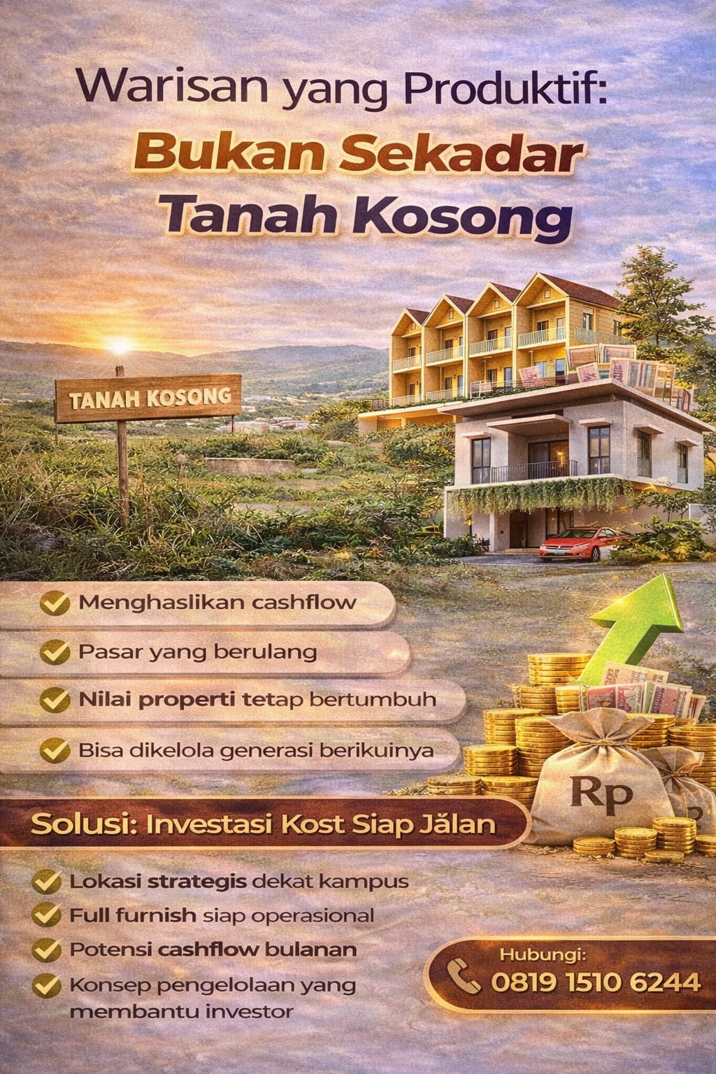Warisan yang Produktif: Bukan Sekadar Tanah Kosong