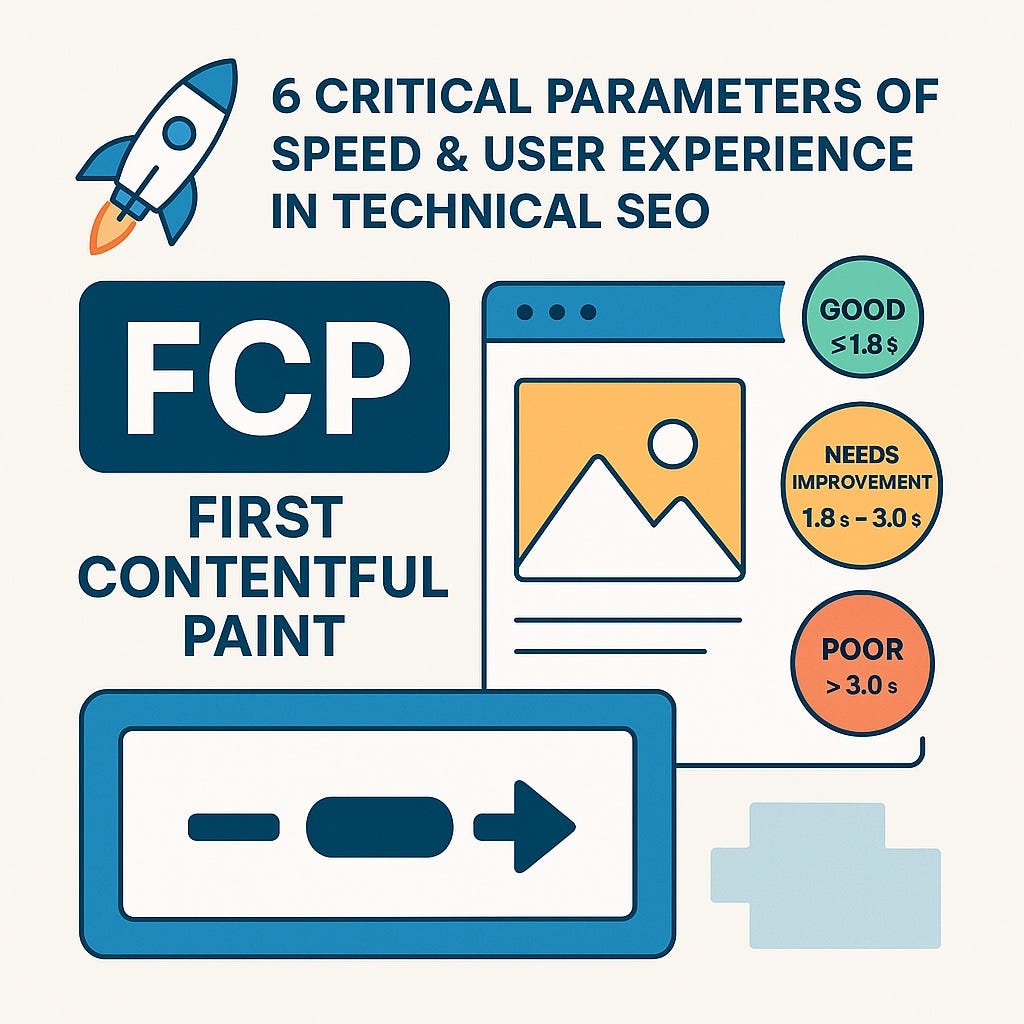 🚀 6 Critical Parameters of Speed & User Experience in Technical SEO (FCP)