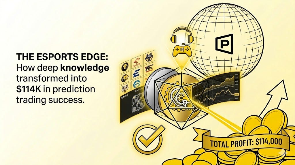 How One Esports Specialist Turned Deep Gaming Knowledge Into $114,000 Through Prediction Market…