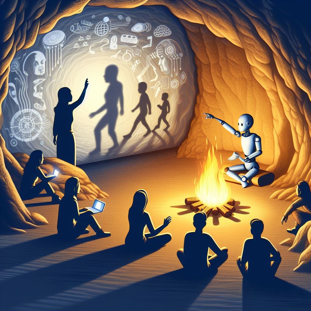 The Artificial Intelligence “Allegory of the Cave” by Sam Bobo Medium