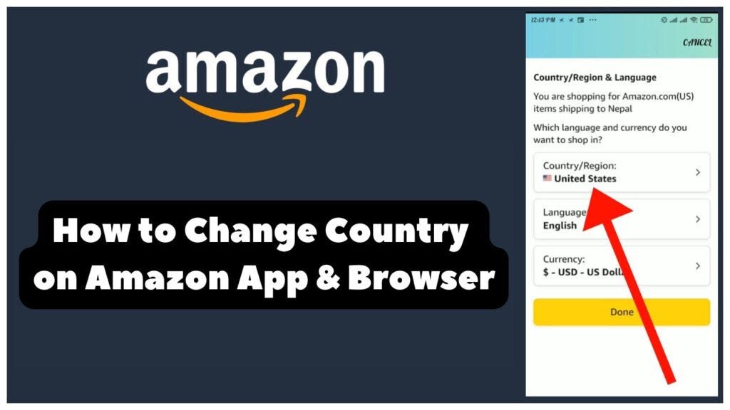 How to Change Country on  Prime Video in 2024