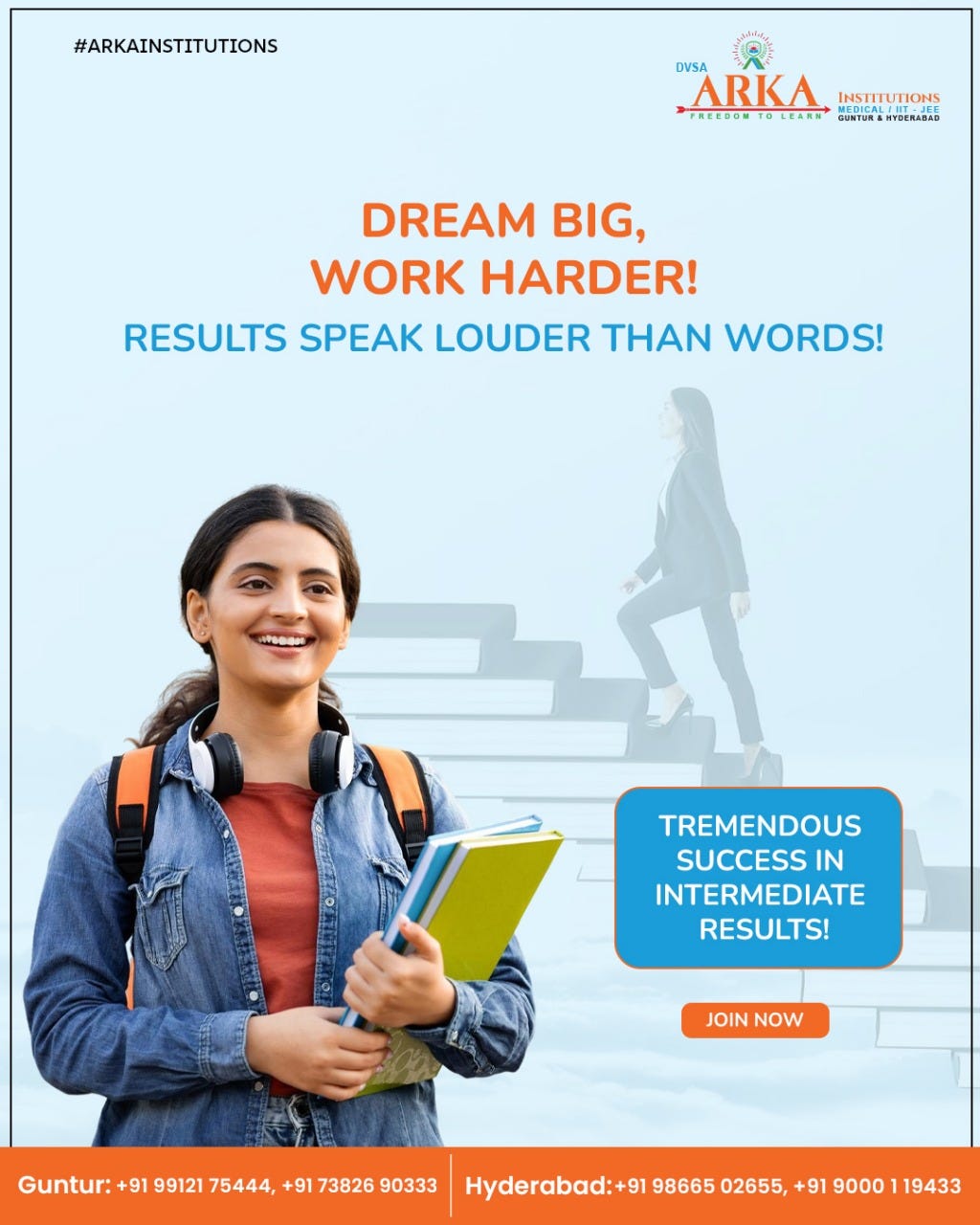 Top Coaching Institutes for IIT JEE in AP — Dream Big, Work Harder with DVSA ARKA