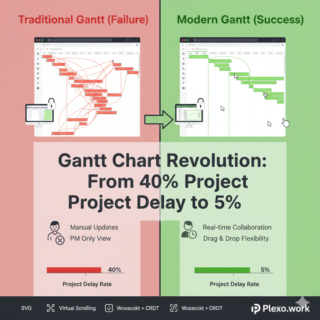 The Real Reason Gantt Charts Fail