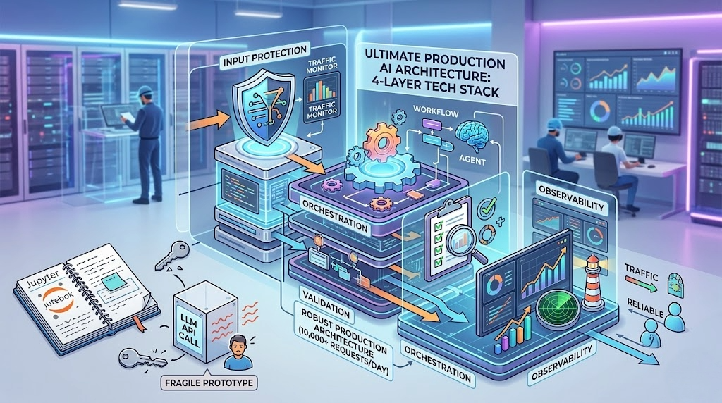 Beyond the API Call: The Ultimate Tech Stack for Production AI ...