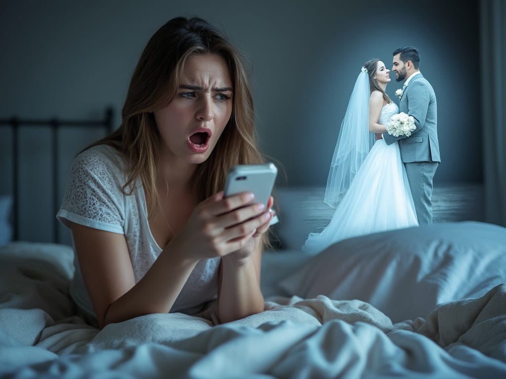 Matched with a Married Man. A shocking discovery turns an innocent