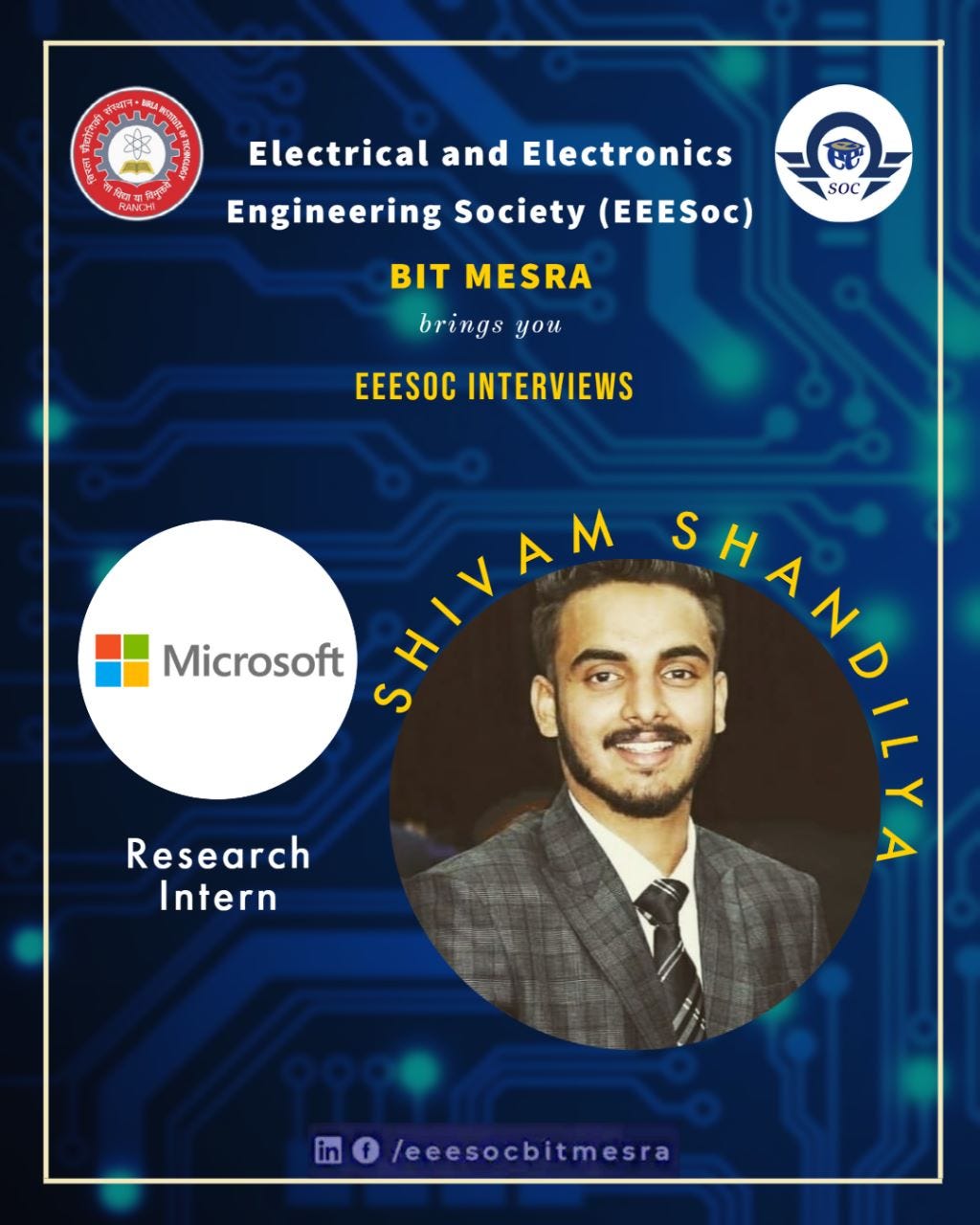 Microsoft — Research Intern. Q. In which company have you been… by