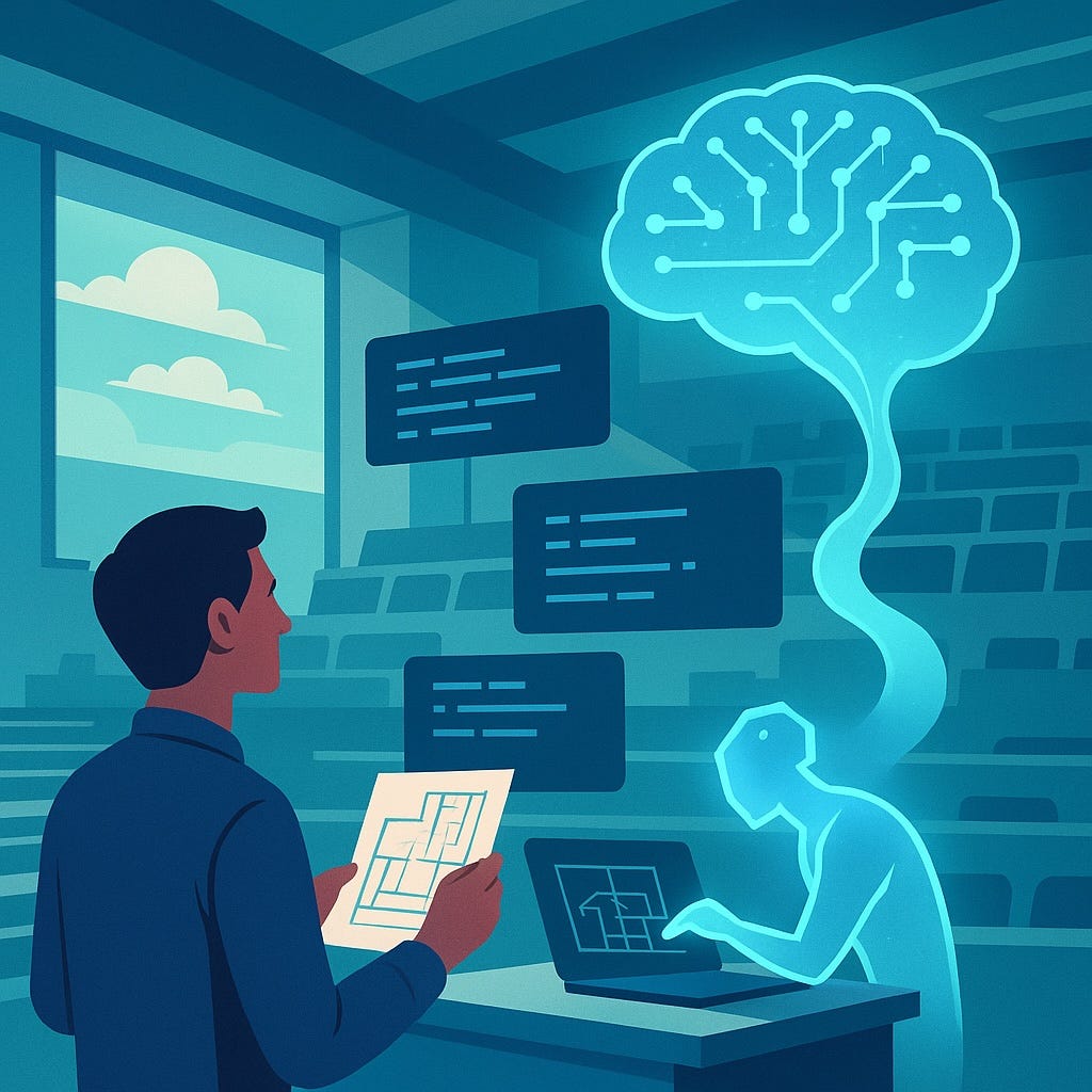 Coding less, thinking more: computer science in the AI age