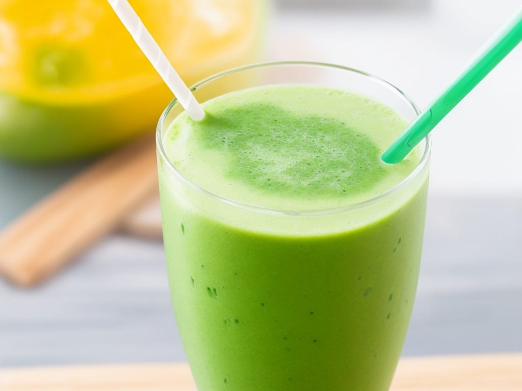 SPINACH SMOOTHIE FOR WEIGHT LOSS AND FLAT BELLY by HealthDespatch