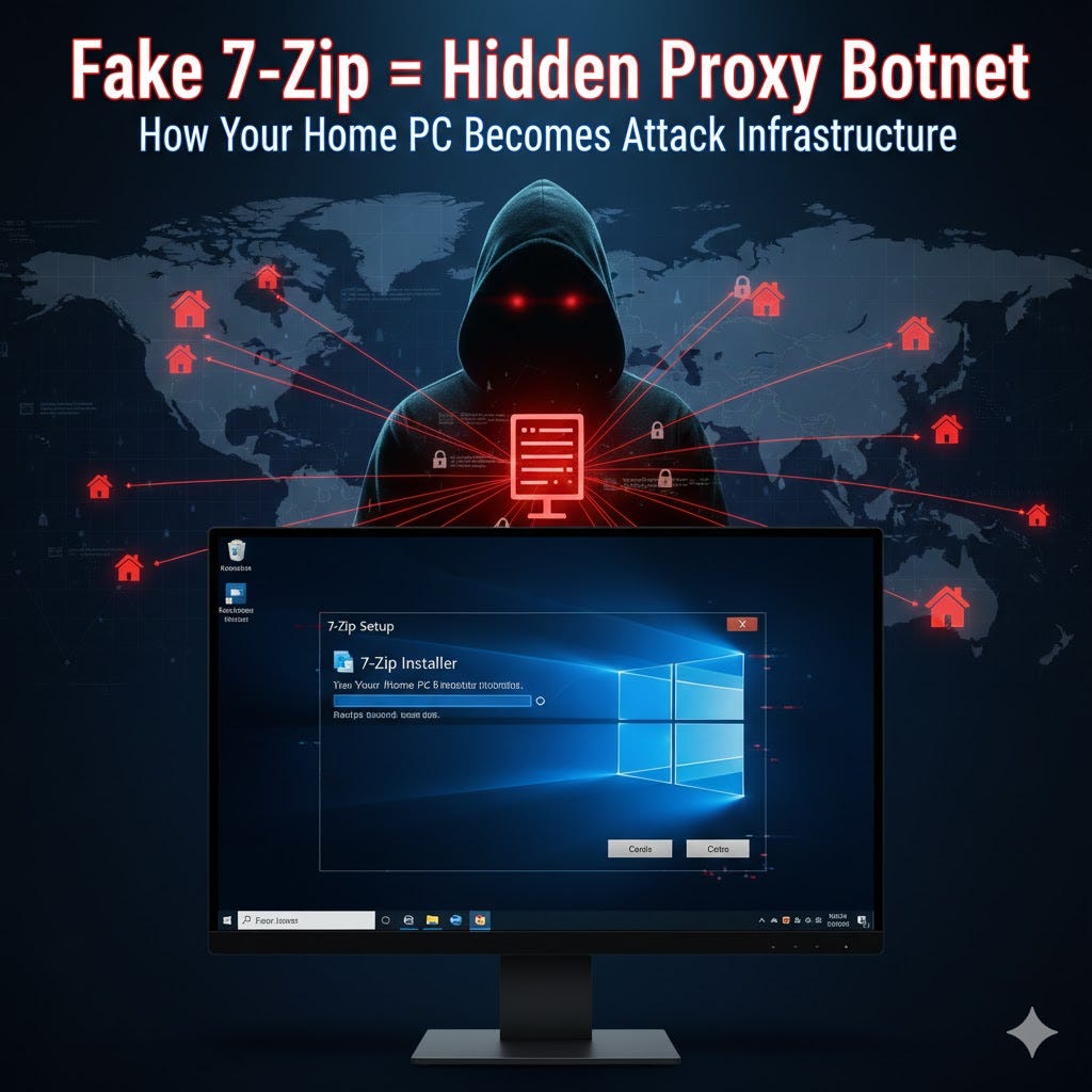 Downloaded 7-Zip? You Might Be Running a Proxy Node