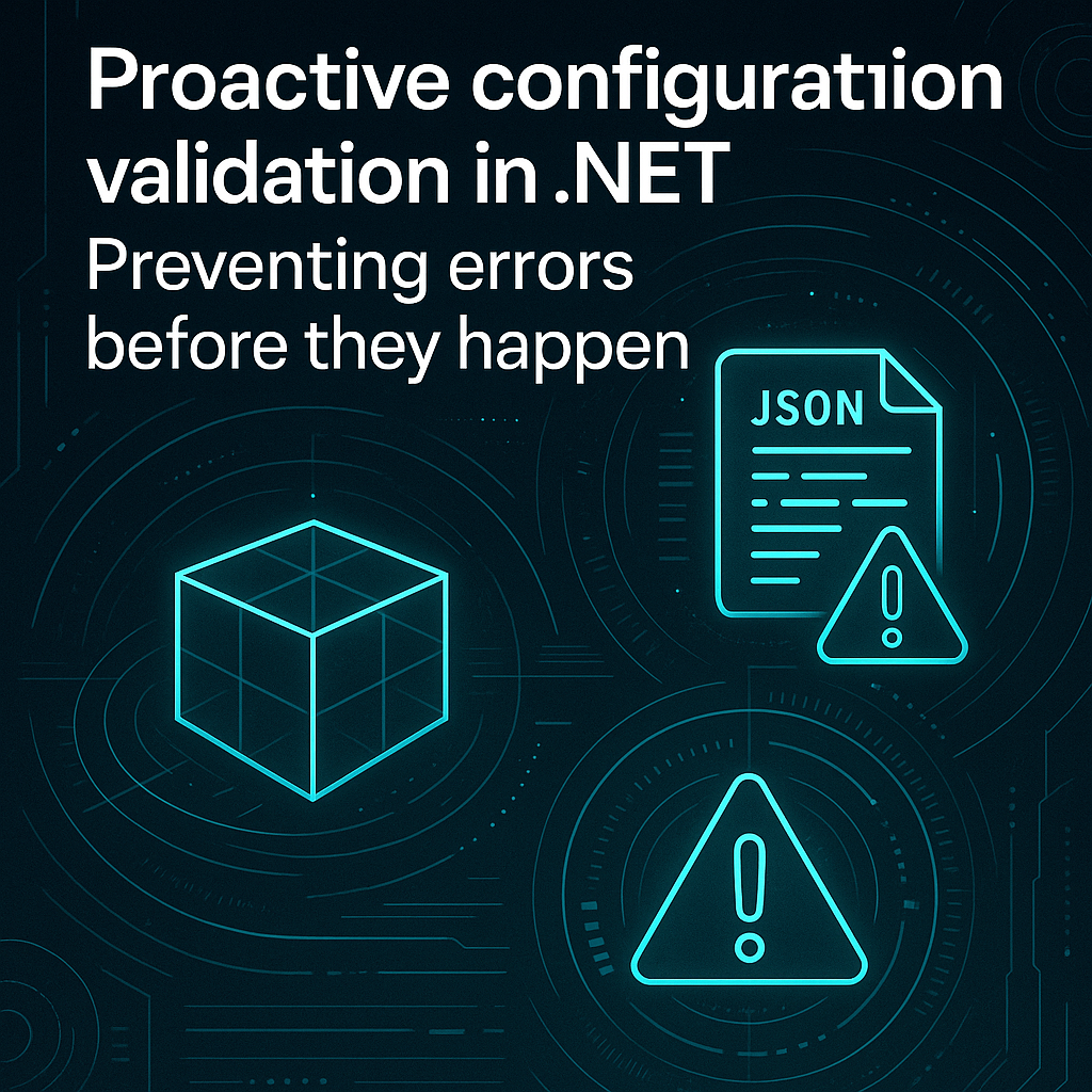 View of Proactive configuration validation in .NET. Preventing errors before ...