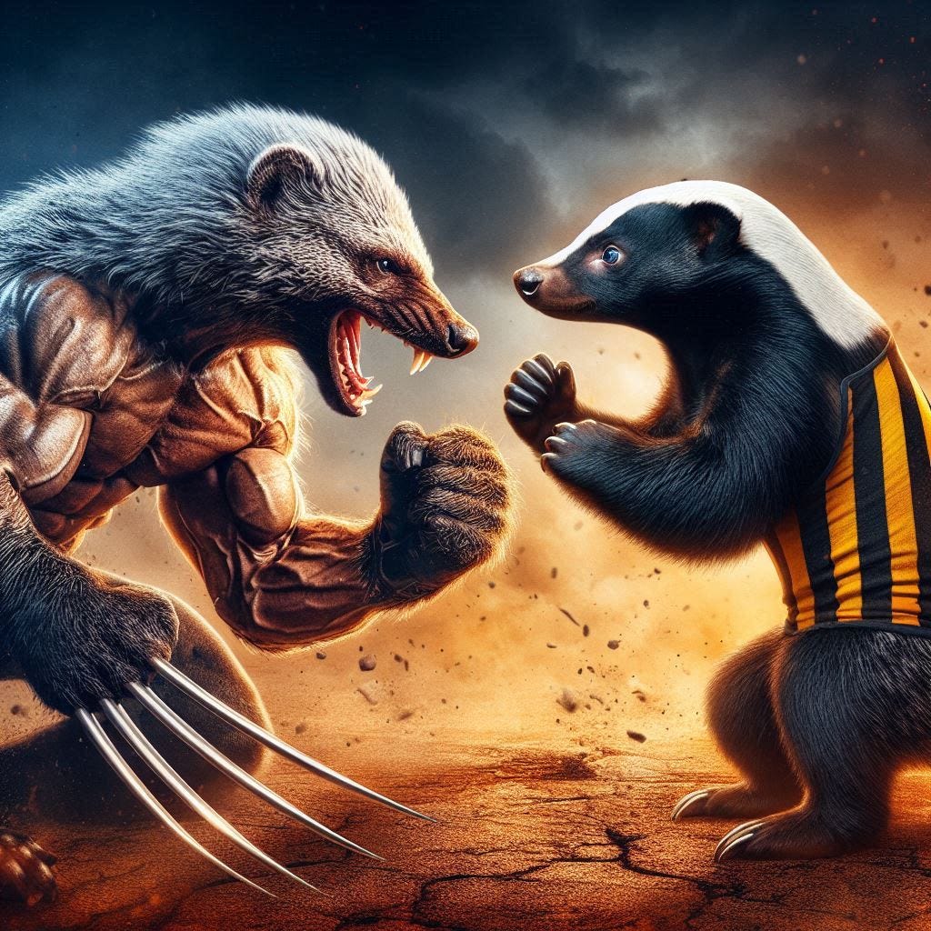 Honey Badger vs Wolverine Fight! Who Would Win? | by Coolest Site | Aug