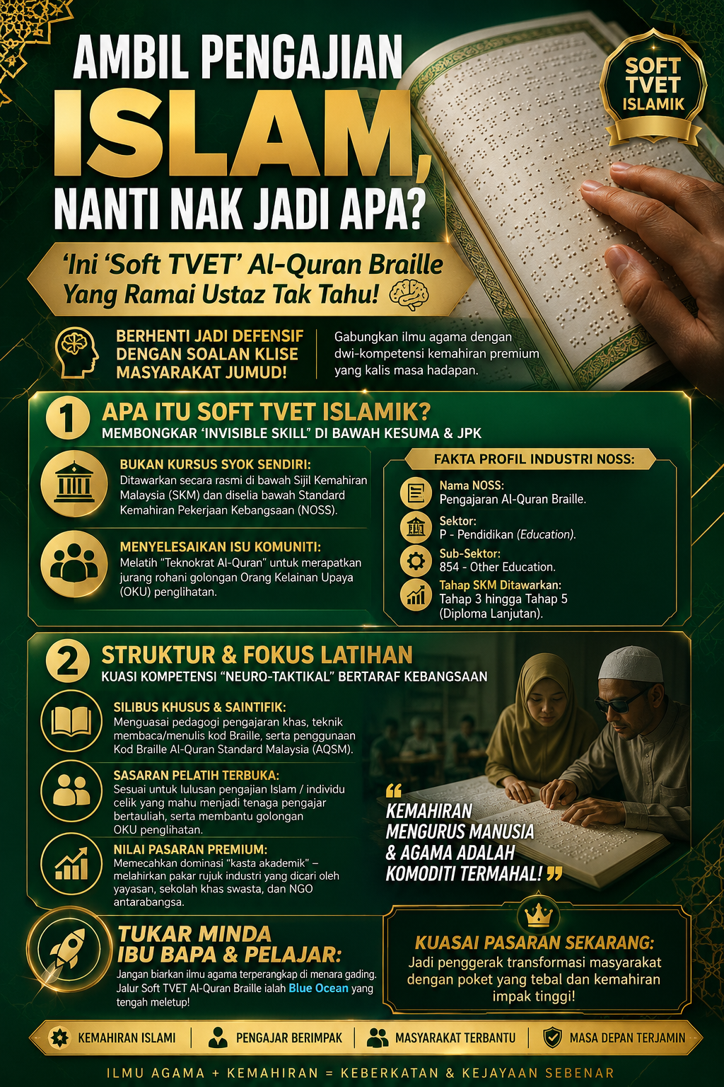 Ambil Pengajian Islam, Nanti Nak Jadi Apa?”