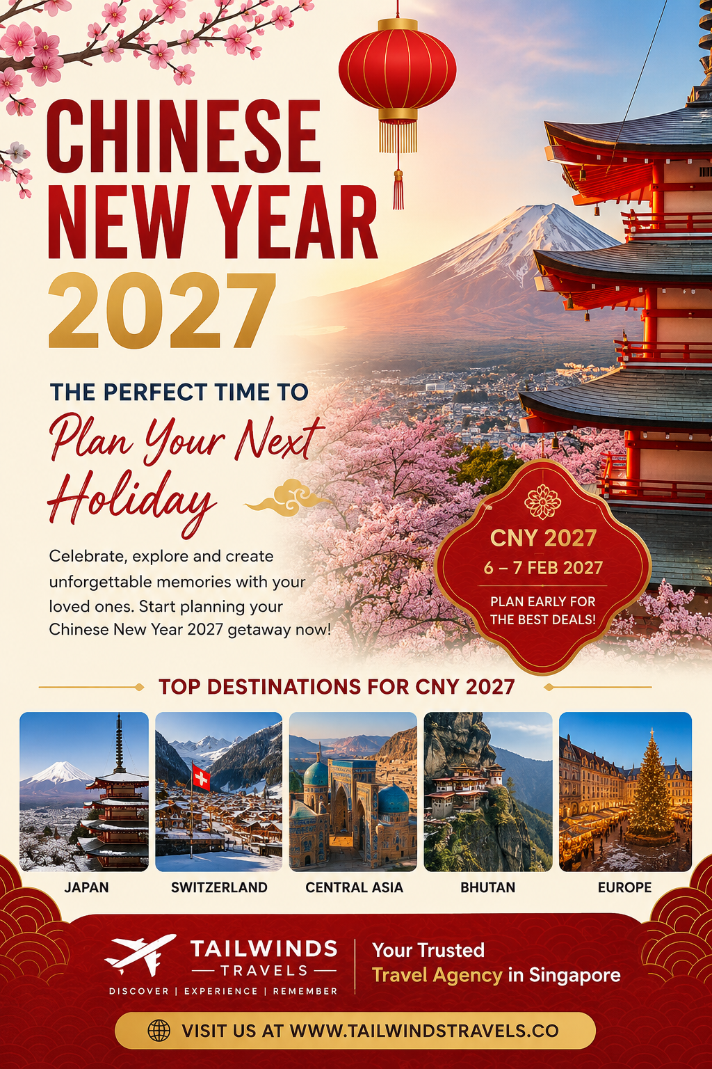 Chinese New Year 2027: The Perfect Time to Plan Your Next Holiday
