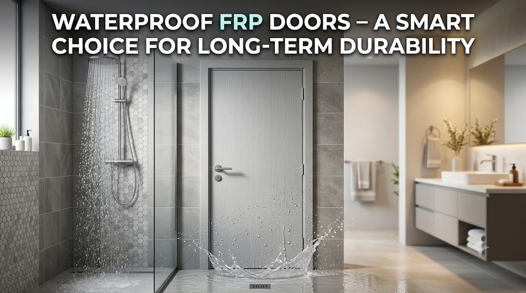 Waterproof FRP Doors — A Smart Choice for Long-Term Durability