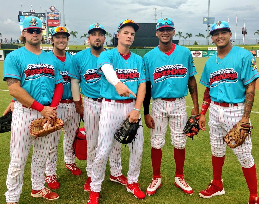 Minor League Report. Clearwater “Beach Dogs” inch closer to…, by Larry  Shenk