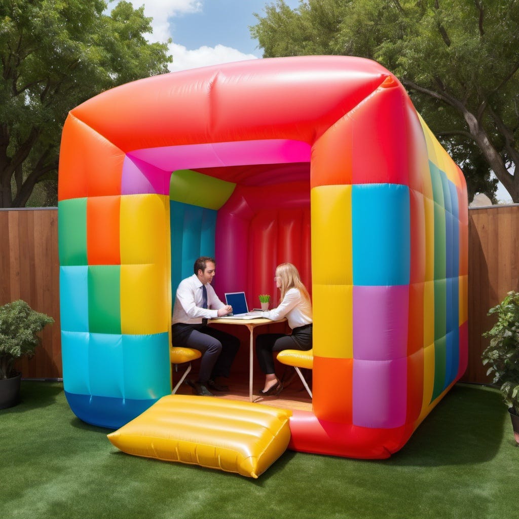 Remember the Childhood Joys of a Bouncy House? Come Work in Our Bouncy ...