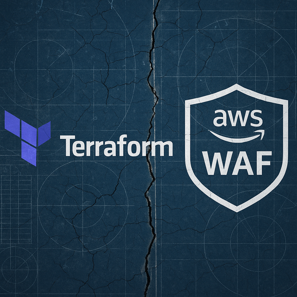 Terraform vs AWS WAF: What Went Wrong When I Tried to Add Rules to an Existing Web ACL