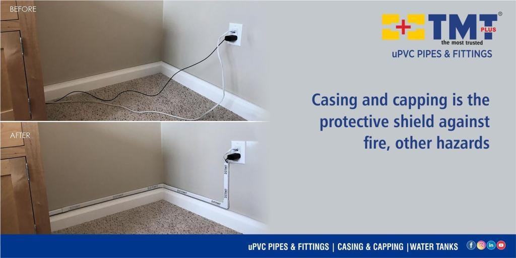 How Casing and Capping Helps in Organizing Wires and Cables in Homes