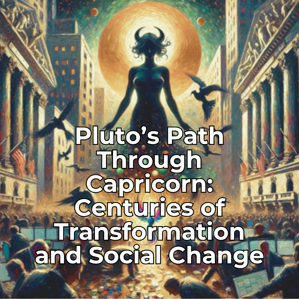 Pluto’s Path Through Capricorn Centuries of Transformation and Social