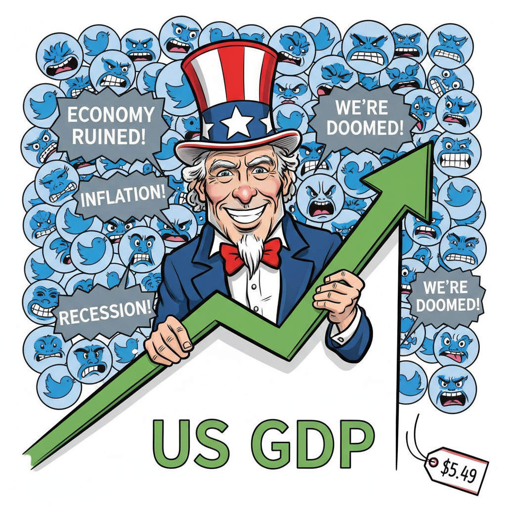 The US economy is fine but nobody wants to hear it