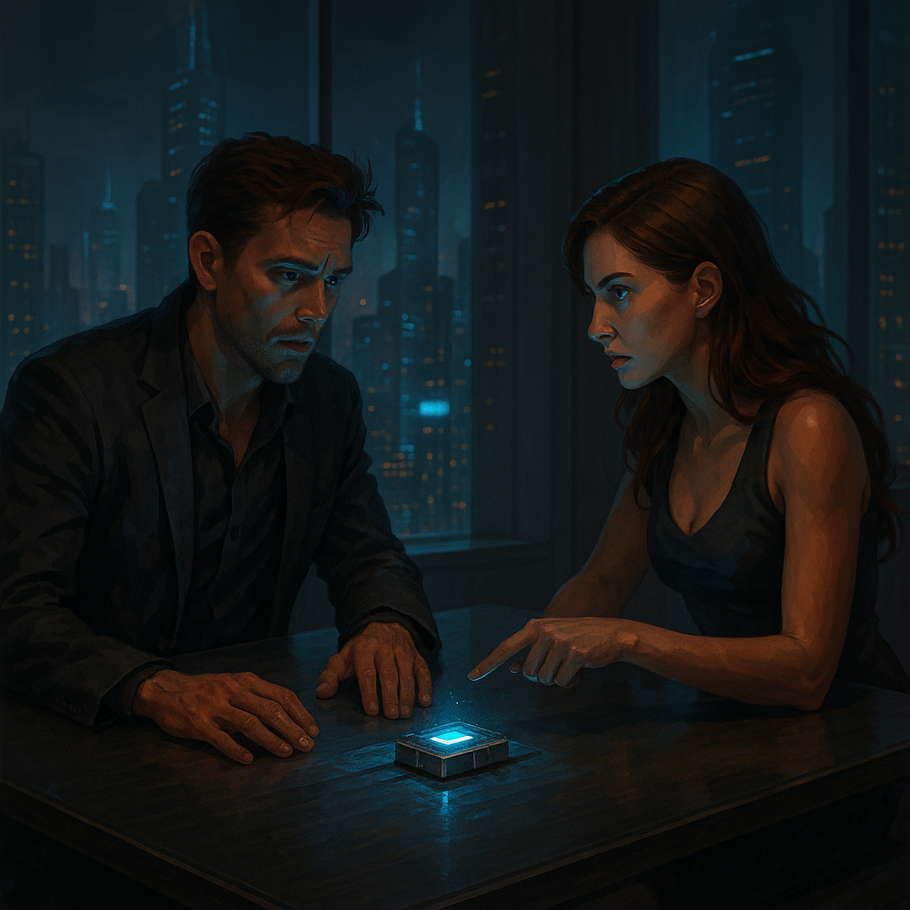 The Algorithm of Shadows When Love and Wealth Traps Part