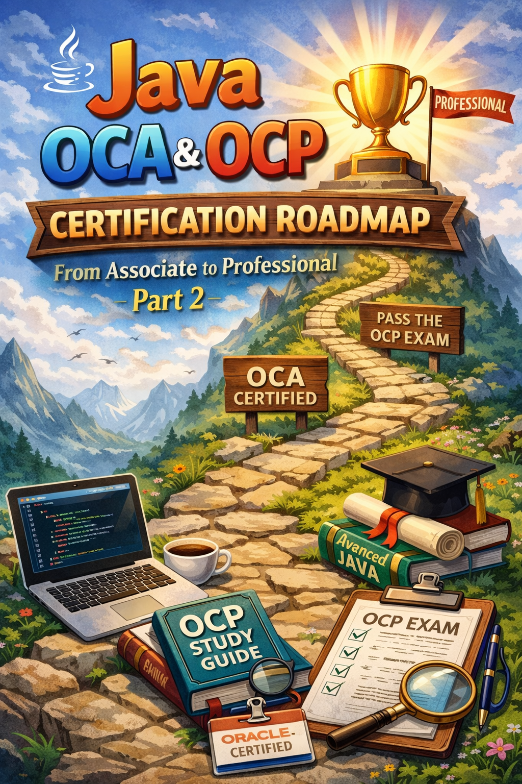 Java OCA & OCP Certification Roadmap: A Complete Study Guide from Beginner to Expert — Part 2