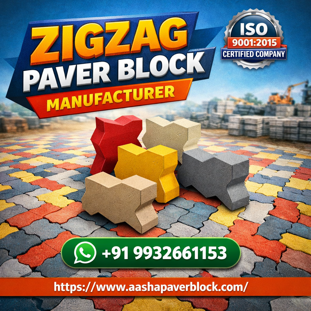 Why Zigzag Paver Blocks Are Shaping Modern Outdoor Spaces in Kolkata