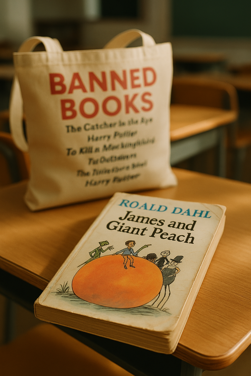 Why James and the Giant Peach Is on the Banned