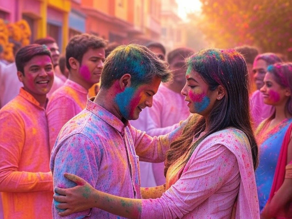 holi open color