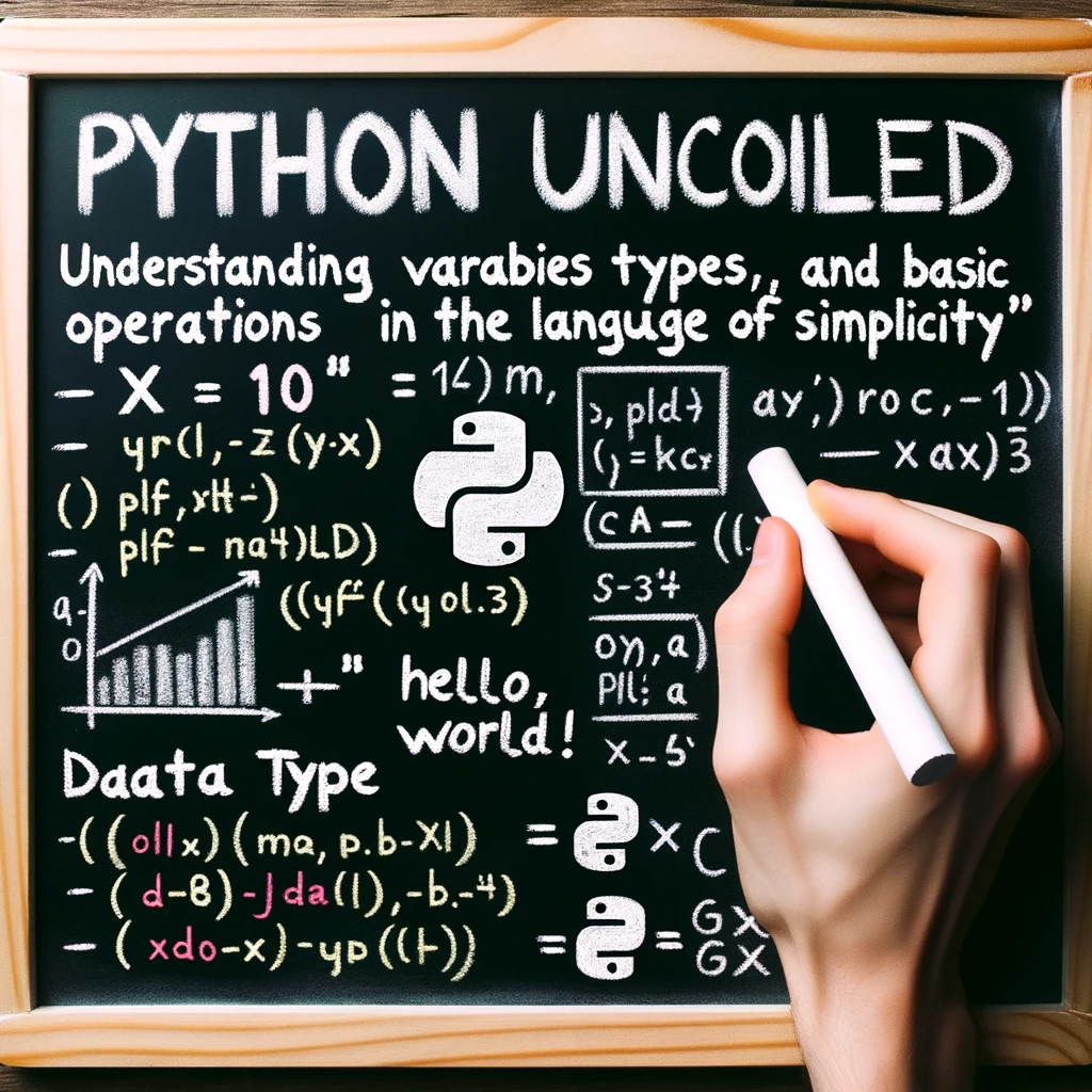 Python Uncoiled: Understanding Variables, Data Types, and Basic ...