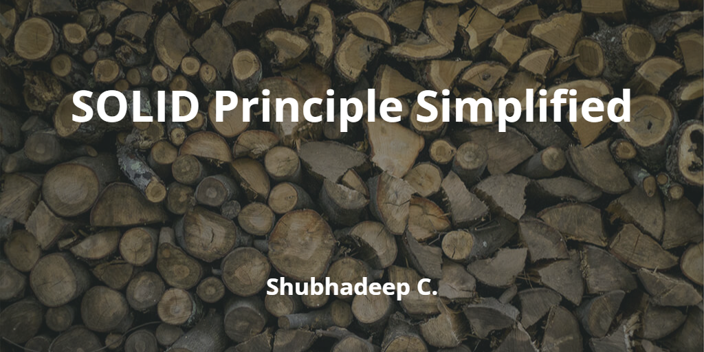 SOLID Principle Simplified. In Object-oriented software… | by ...