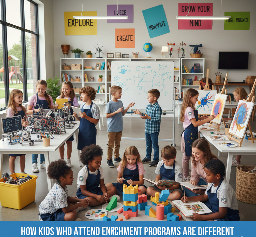 How Kids Who Attend Enrichment Programs Are Different