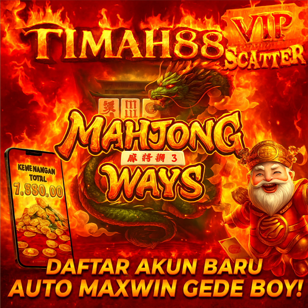 TIMAH88 Mahjong Ways 3 Situs Slot Terpercaya dengan Peluang Maxwin Terbesar untuk Member Baru