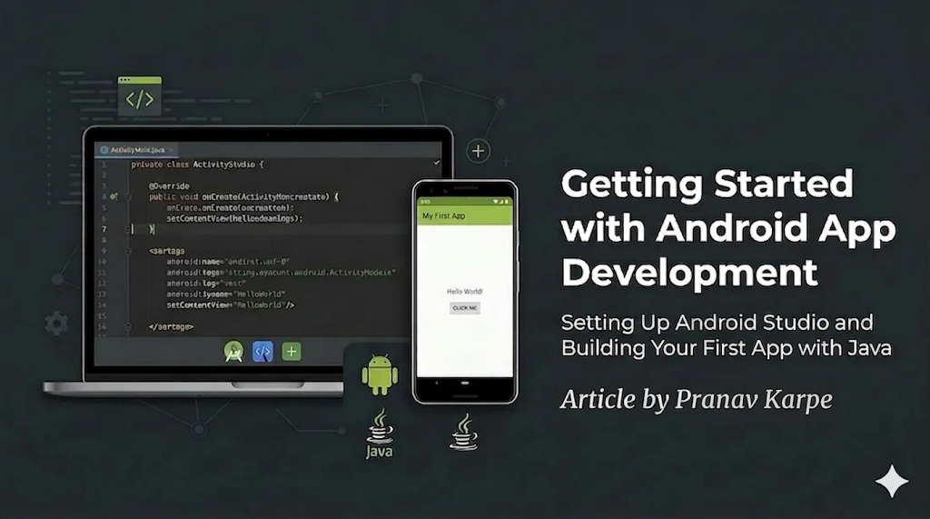 Setting Up Android Studio and Creating Your First Project | by Pranav ...