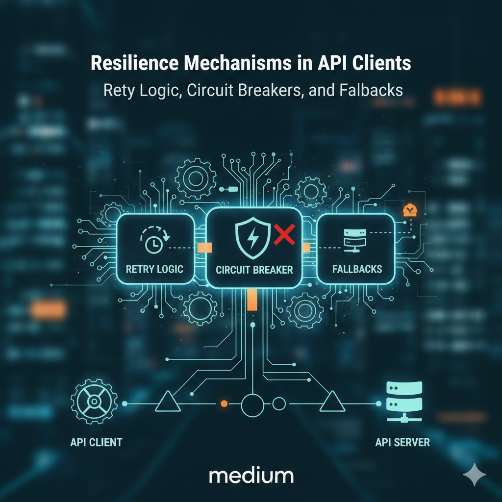 Resilience mechanisms in API clients: Retry Logic, Circuit Breakers ...