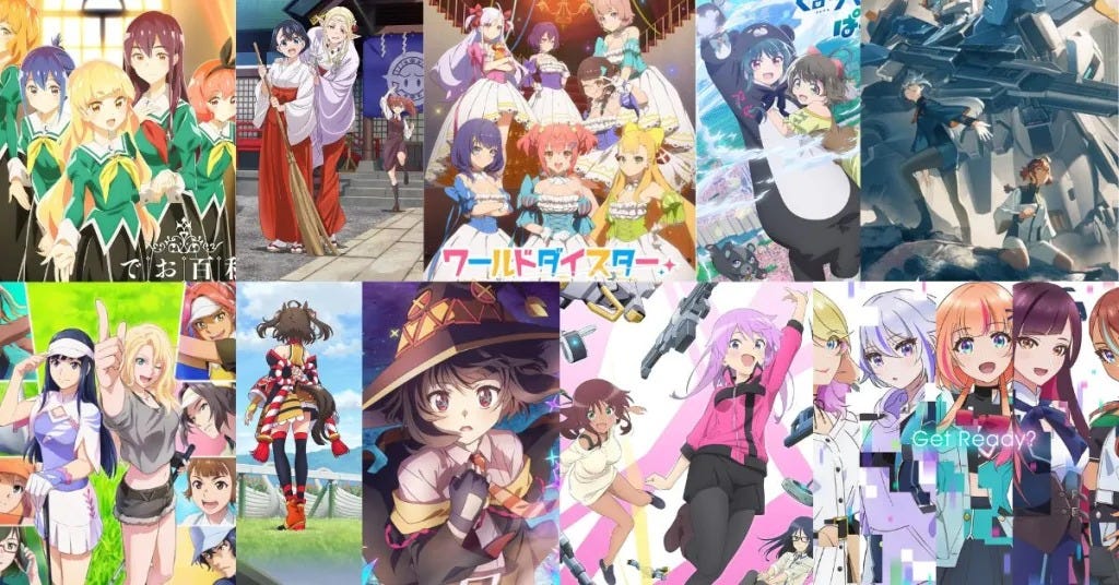 Exciting 2023 Anime Lineup. Anime creators and mangaka wield their…, by  Kenny.b