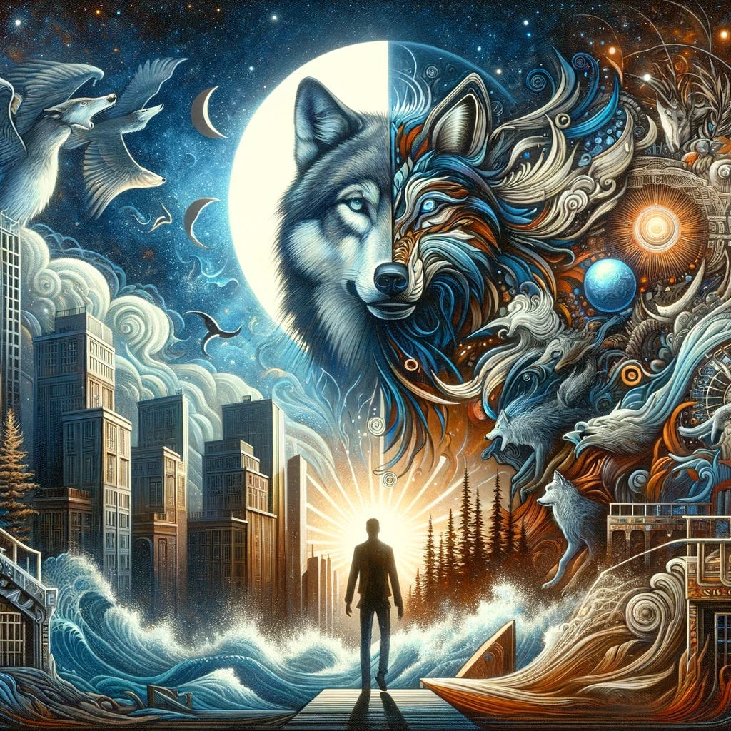 Rêve totémique : le clan du loup