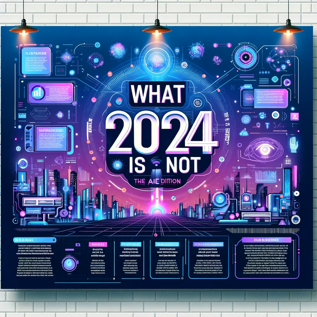What 2024 Is NOT — The AI Edition | by Joyce Li | Dec, 2023 | Medium