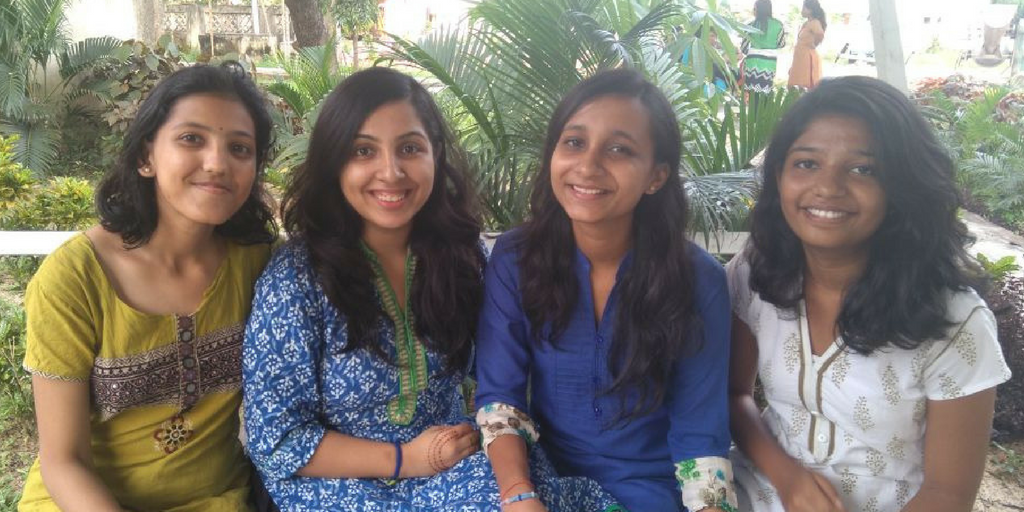 These 4 girls from Stella Maris , Chennai have started helping students