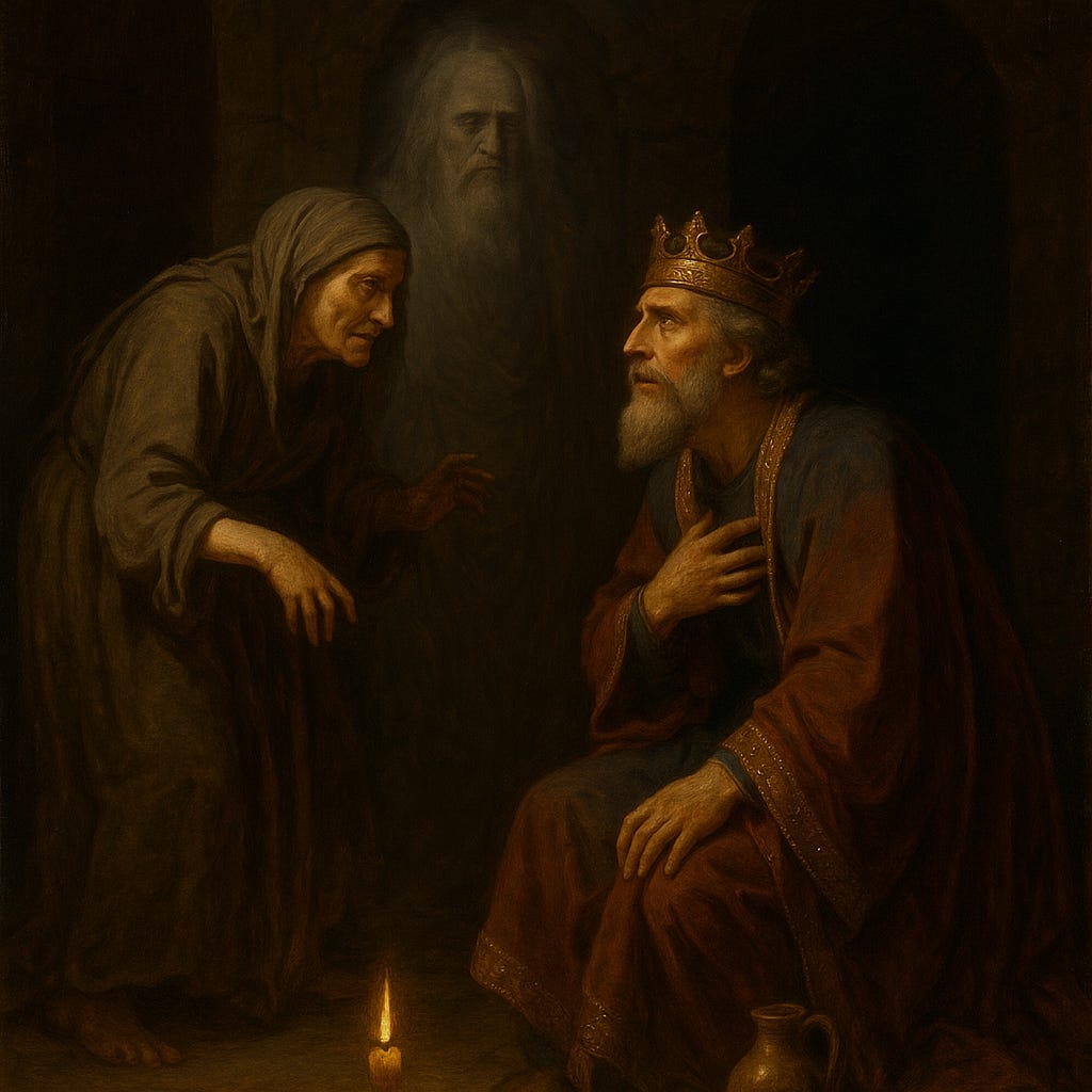 11 Sins In One Night Saul And The Witch Of Endor 1 Samuel 28 1 25