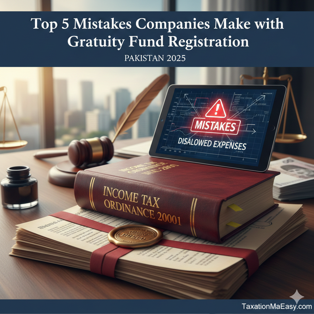 Why Most Gratuity Funds in Pakistan are a Tax Time-Bomb