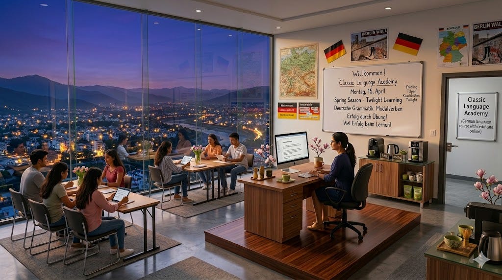 German language course with certificate online