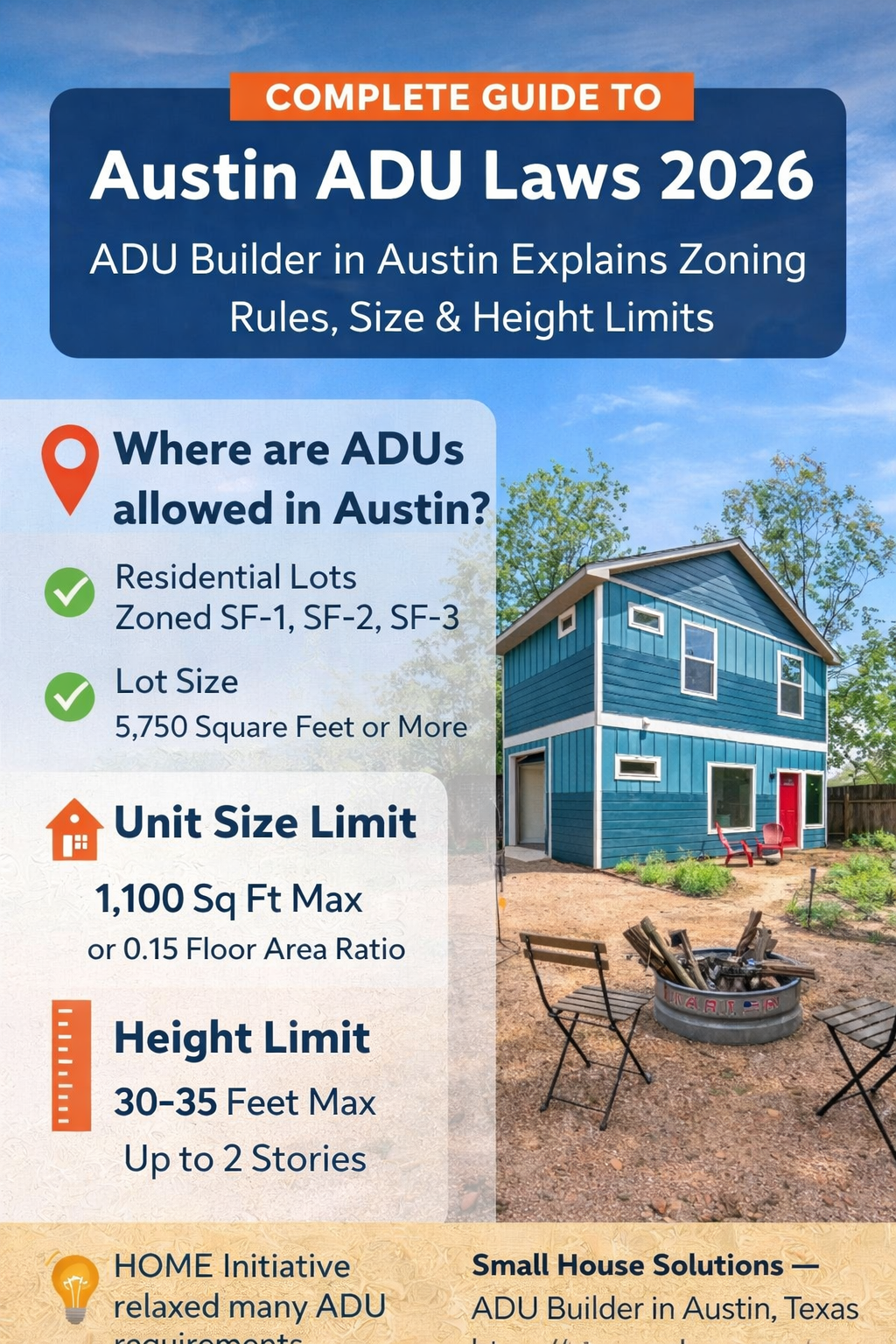 Ultimate Guide to Austin ADU Laws and Zoning Updates 2026 — ADU Builder in Austin