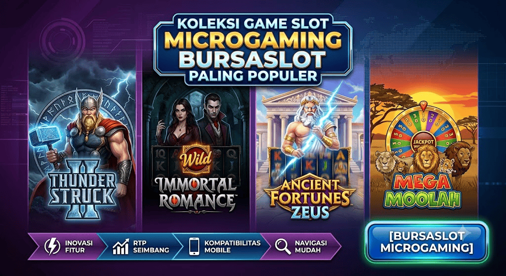 Koleksi Game Slot Microgaming Bursaslot Paling Populer