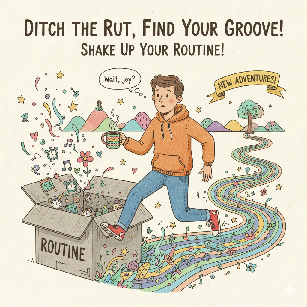 Ditch the Rut, Find Your Groove. Shaking Up Your Routine is Your New ...